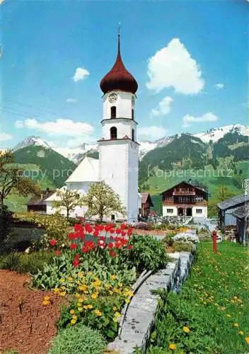 AK / Ansichtskarte  Raggal Vorarlberg AT Ansicht mit Kirche Grosses Walsertal