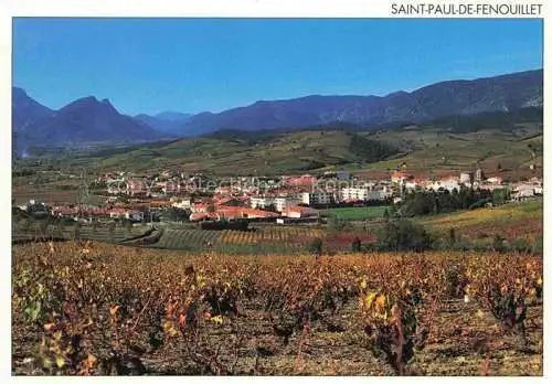 AK / Ansichtskarte  Saint-Paul-de-Fenouillet Vue générale de la ville bâtie dans la plaine du Fenouillèdes