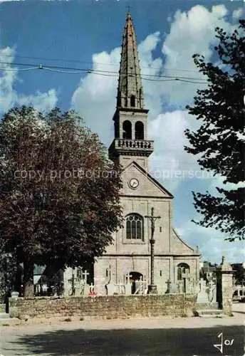 AK / Ansichtskarte  Loctudy 29 Finistere Eglise paroissiale Clocher gothique du XVIIIe siècle