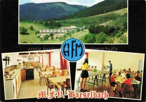 AK / Ansichtskarte  Bourbach-le-Haut Thann 68 Haut-Rhin Maison Familiale de Vacances Familienferienheim Restaurant Aufenthaltsraum Tischtennis