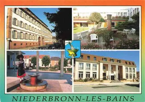 AK / Ansichtskarte  Niederbronn-les-Bains Bad Niederbronn 67 Bas-Rhin Etablissement Thermal et la Source Romaine