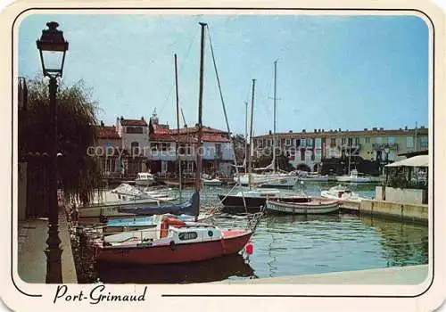 AK / Ansichtskarte  PORT-GRIMAUD Draguignan 83 Var Un canal du port