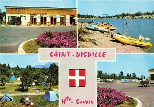 AK / Ansichtskarte  Thonon-les-Bains 74 Haute-Savoie Camping Saint-Disdille Badesee