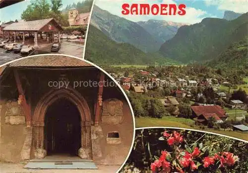 AK / Ansichtskarte  Samoens 74 Haute-Savoie Panorama Eingangstor