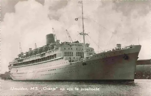 AK / Ansichtskarte  Dampfer Oceanliner M.S. Orenje 