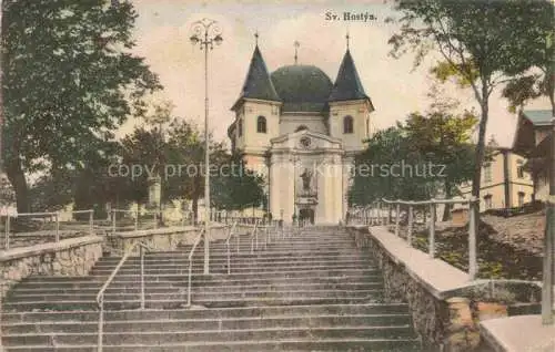 AK / Ansichtskarte  Svaty Hostyn Vsetin Wsetin CZ Kirche