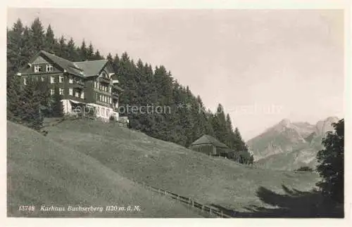 AK / Ansichtskarte  Buchserberg Buchs Buchs-Werdenberg SG Kurhaus