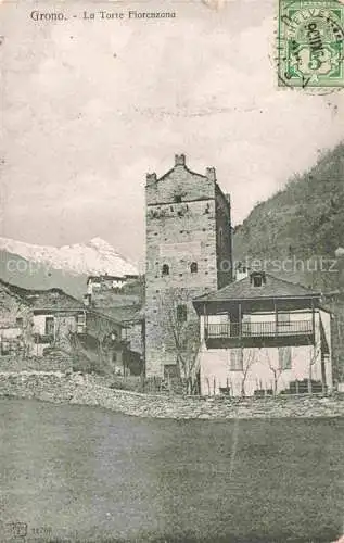 AK / Ansichtskarte  Grono Moesa TI La Torre Fiorenana