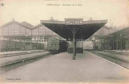 AK / Ansichtskarte  Creil 60 Oise Interieur de la Gare