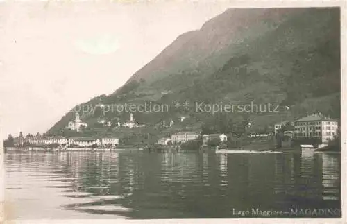 AK / Ansichtskarte  Magadino Locarno TI Lago Maggiore