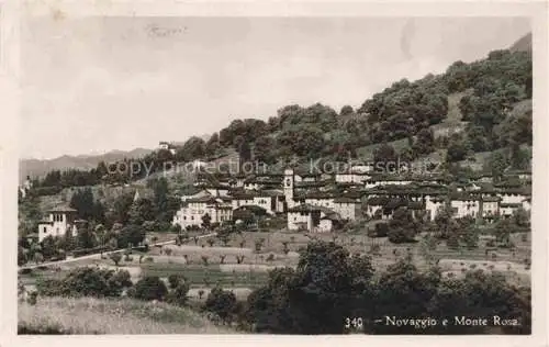 AK / Ansichtskarte  Novaggio Lugano TI e Monte Rosa