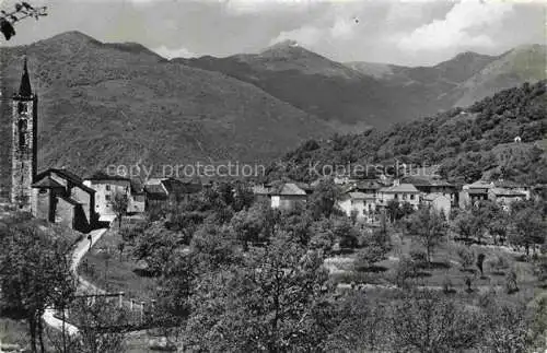 AK / Ansichtskarte  Sala-Capriasca Tesserete Lugano TI Panorama Kirche