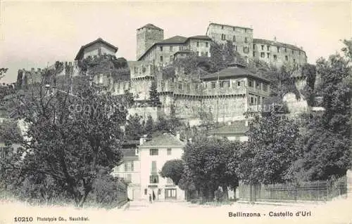 AK / Ansichtskarte  BELLINZONA TI Castello d'Uri