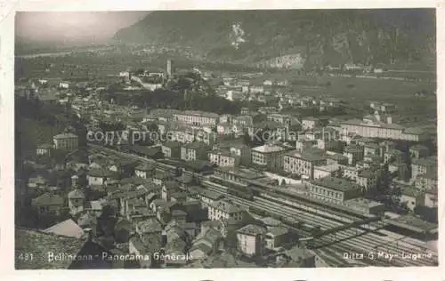 AK / Ansichtskarte  BELLINZONA TI Panorama Generale