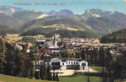 AK / Ansichtskarte  Bad Ischl Salzkammergut AT Ansicht mit Kaiserlicher Villa