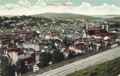 AK / Ansichtskarte  St Gallen SANKT GALLEN SG Panorama