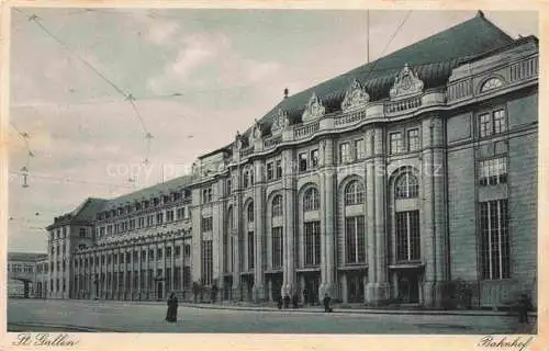 AK / Ansichtskarte  St Gallen SANKT GALLEN SG Bahnhof