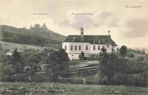 AK / Ansichtskarte  St Gallen SANKT GALLEN SG Freudenberg Kloster Notkersegg