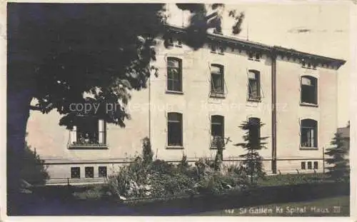 AK / Ansichtskarte  St Gallen SANKT GALLEN SG Kantons Spital Haus IV