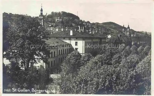 AK / Ansichtskarte  St Gallen SANKT GALLEN SG Buergerspital