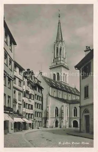 AK / Ansichtskarte  St Gallen SANKT GALLEN SG Protest Kirche