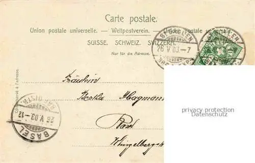 AK / Ansichtskarte  St Gallen SANKT GALLEN SG St Leonhardskirche