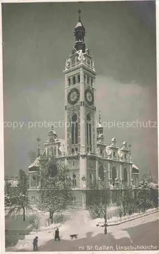 AK / Ansichtskarte  St Gallen SANKT GALLEN SG Linsenbuehlkirche