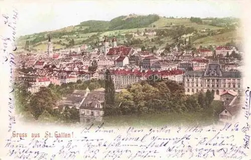 AK / Ansichtskarte  St Gallen SANKT GALLEN SG Panorama