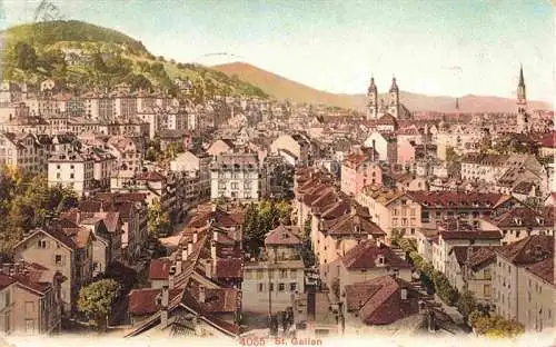 AK / Ansichtskarte  St Gallen SANKT GALLEN SG Panorama