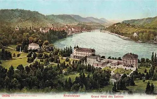 AK / Ansichtskarte  RHEINFELDEN AG Grand Hotel des Salines