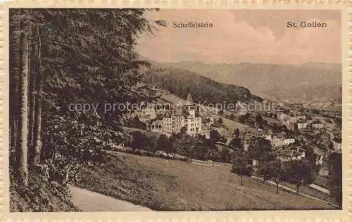 AK / Ansichtskarte  St Gallen SANKT GALLEN SG Scheffelstein