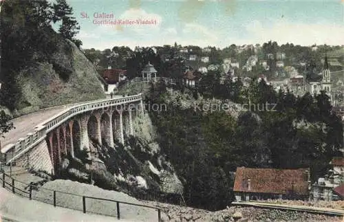 AK / Ansichtskarte  St Gallen SANKT GALLEN SG Gottfried Keller Viadukt