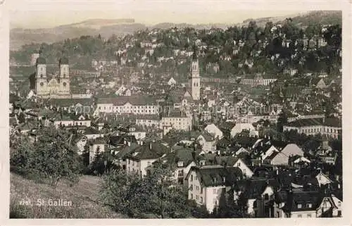 AK / Ansichtskarte  St Gallen SANKT GALLEN SG Panorama