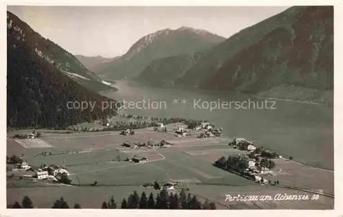 AK / Ansichtskarte  Pertisau Achensee Tirol AT Panorama Blick auf den Achensee