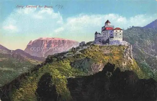 AK / Ansichtskarte  Bozen BOLZANO Suedtirol IT Burg Karneid