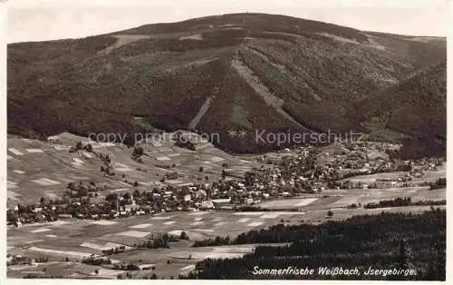 AK / Ansichtskarte  Weissbach Isergebirge Bily Potok LIBEREC Reichenberg CZ Panorama Sommerfrische