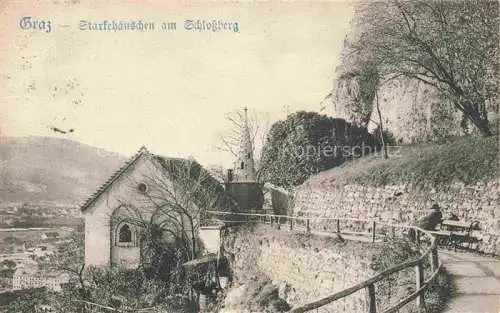 AK / Ansichtskarte  GRAZ  Steiermark AT Starkehaeuschen am Schlossberg