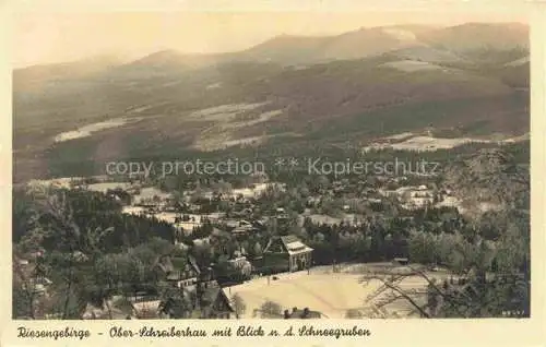 AK / Ansichtskarte  Oberschreiberhau Ober-Schreiberhau Szklarska Poreba Riesengebirge PL Panorama Blick nach den Schneegruben Riesengebirge