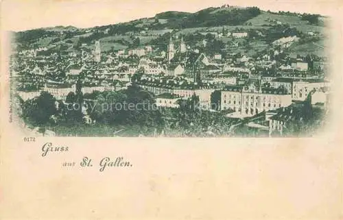 AK / Ansichtskarte  St Gallen SANKT GALLEN SG Panorama