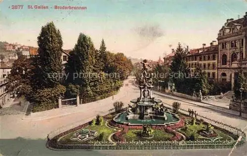 AK / Ansichtskarte  St Gallen SANKT GALLEN SG Broderbrunnen