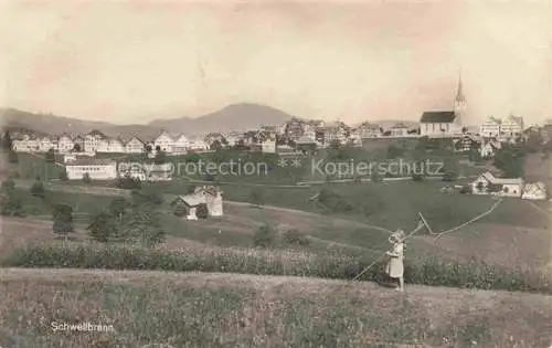 AK / Ansichtskarte  Schwellbrunn Appenzell AR Panorama