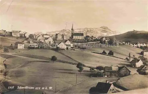 AK / Ansichtskarte  Schwellbrunn Appenzell AR Panorama