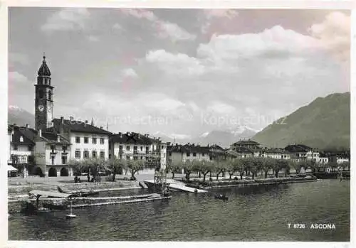 AK / Ansichtskarte  Ascona Lago Maggiore TI Panorama