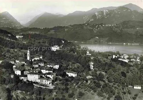 AK / Ansichtskarte  Neggio LUGANO TI Ca del Sole Fliegeraufnahme