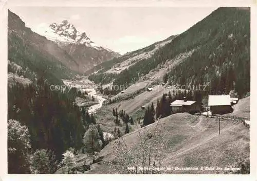 AK / Ansichtskarte  Safien GR mit Bruschkhorn und Blick ins Safiental