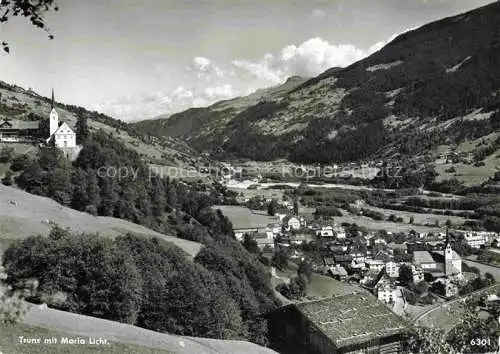 AK / Ansichtskarte  Truns Trun Surselva GR mit Maria Licht