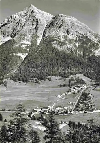 AK / Ansichtskarte  La Punt-Chamues-ch mit Piz Mezaun