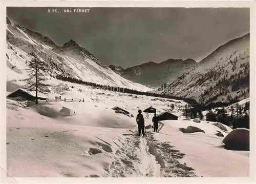 AK / Ansichtskarte  Val Ferret Martigny VS Panorama