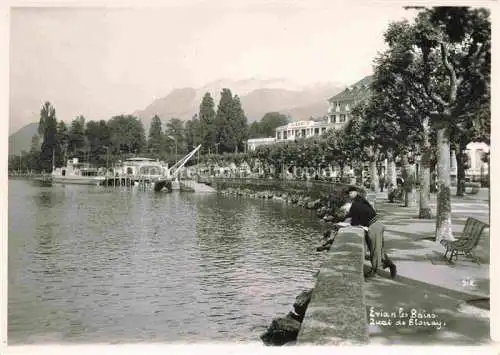 AK / Ansichtskarte  Evian-les-Bains 74 Haute-Savoie Quai de Blonay