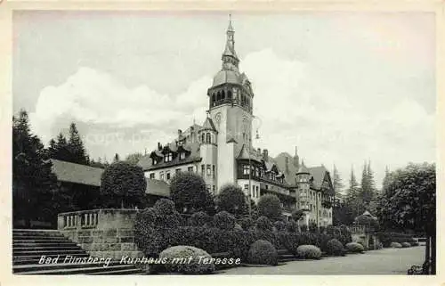 AK / Ansichtskarte  Bad Flinsberg Swieradow Zdroj PL Kurhaus mit Terrasse